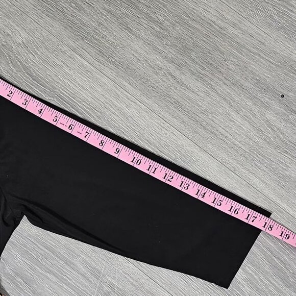 Bob Mackie Wearable Art Dress M Geometric Print Black Top 3/4 Sleeve Midi Retro - Picture 5 of 9